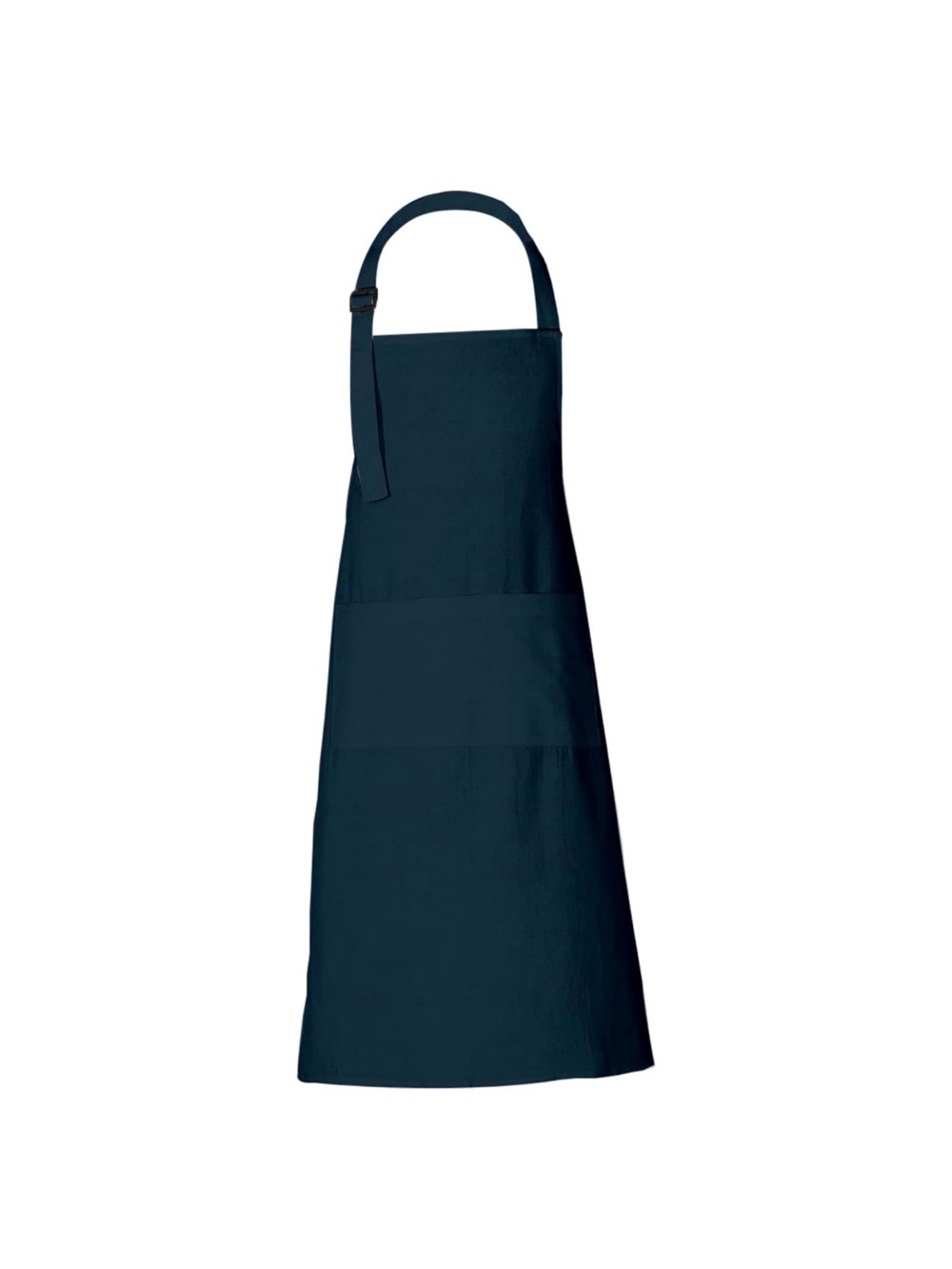 Navy Blue Adjustable 100% Cotton Apron with 3 Pockets